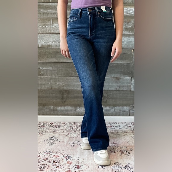 Judy blue bootcut jeans - never worn, washed once, no tags - Picture 2 of 14